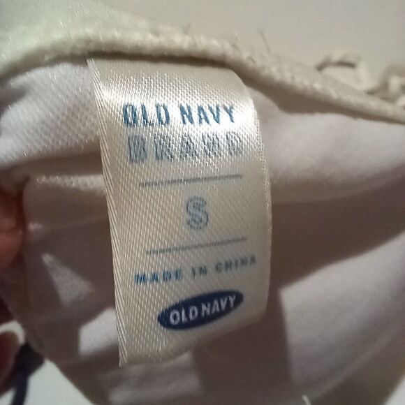 Vtg Old Navy American Flag String Bikini-Small-Shaka-Hang Loose-Y2K-Lined-NEW - Picture 9 of 11